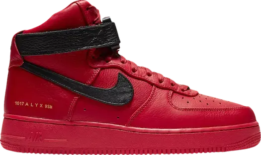 Кроссовки Nike 1017 ALYX 9SM x Air Force 1 High 'University Red', красный