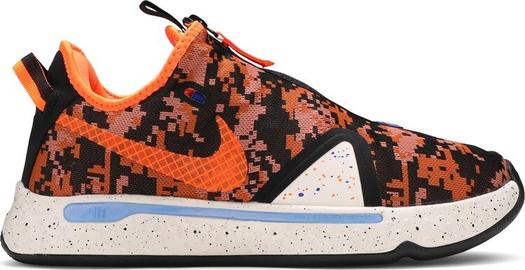 Кроссовки Nike PG 4 'Digi-Camo', оранжевый