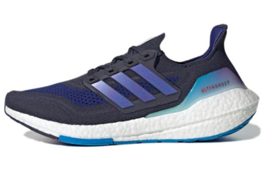 Adidas Ultra Boost 21 Teaser Shadow Темно-синий