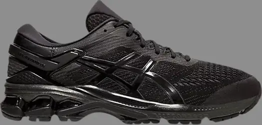 Кроссовки gel kayano 26 'black' Asics, черный