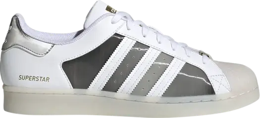 Кроссовки Adidas Superstar 'Grey Color-Shifting Print', серый
