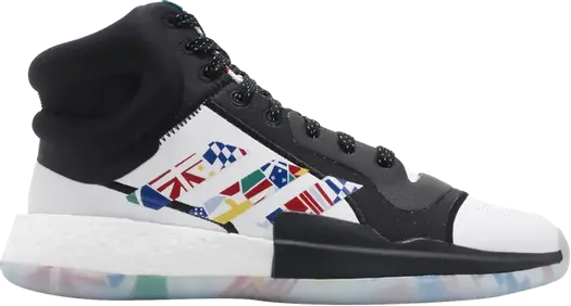 Кроссовки Adidas Marquee Boost FIBA, белый