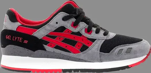 Кроссовки gel lyte iii 'fiery red' Asics, черный