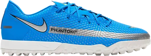 Кроссовки Nike Phantom GT Academy TF 'Photo Blue Metallic Silver', синий