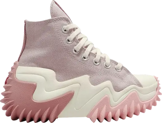 Кроссовки Converse Run Star Motion Platform High Stone Mauve, розовый