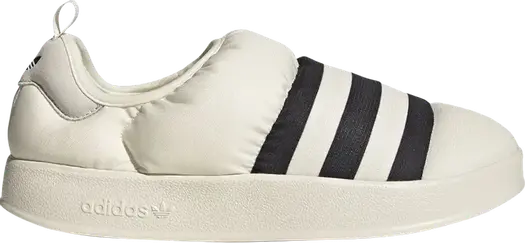 Кроссовки Adidas Puffylette 'Off White Black', кремовый