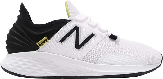 Кроссовки New Balance Fresh Foam Roav 'White Black', белый