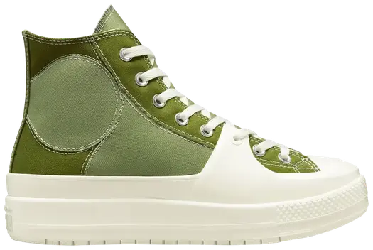 Кроссовки Converse Chuck Taylor All Star High Construct Colorblock - Alligator, зеленый