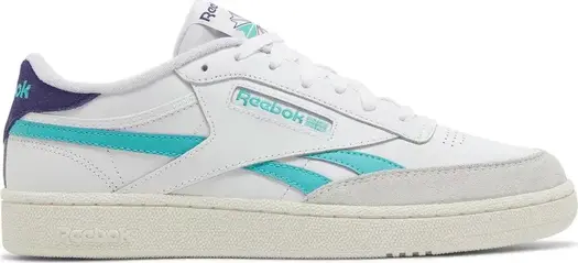 Кроссовки club c revenge 'white classic teal' Reebok, белый