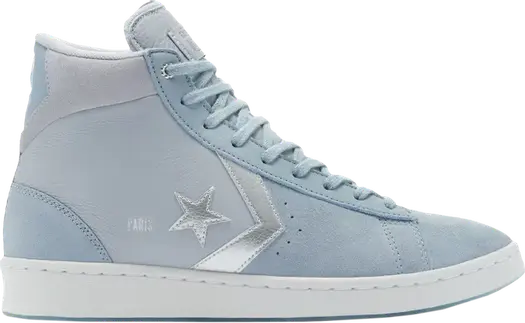 Кроссовки Converse Pro Leather High Heart of the City - Paris, синий