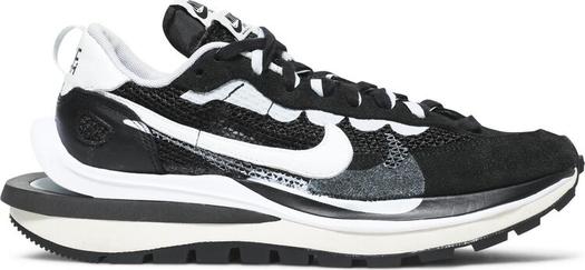 Кроссовки Nike sacai x VaporWaffle 'Black White', черный