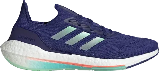 Кроссовки Adidas UltraBoost 22 Heat.RDY 'Legacy Indigo Pulse Mint', синий