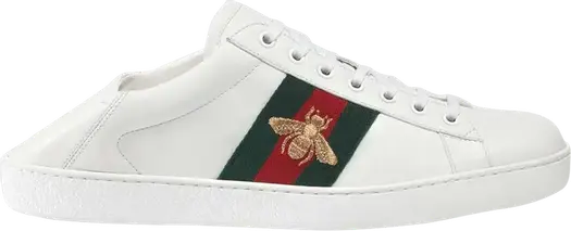 Кроссовки Gucci Ace Soft Heel White, белые