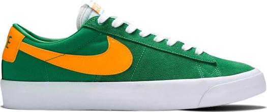 Кроссовки Nike Zoom Blazer Low Pro GT SB 'Lucky Green Gold', зеленый