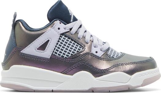 Кроссовки Air Jordan 4 Retro SE PS Monsoon Blue, синий