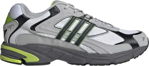Кроссовки Adidas Response CL 'Grey Solar Lime', серый