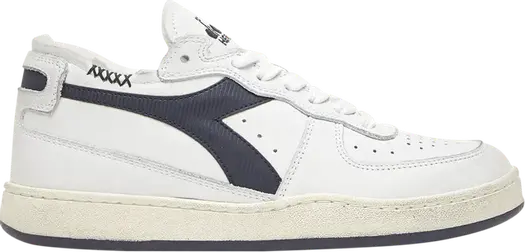 Кроссовки Mi Basket Row Cut White Blue Corsair, белый