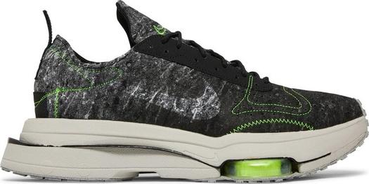 Кроссовки Nike Air Zoom-Type M2Z2 'Recycled Wool Pack - Black Electric Green', черный