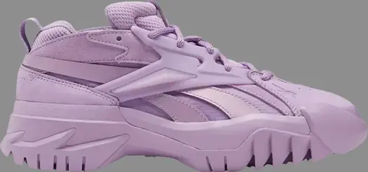 Кроссовки cardi b x wmns club c v2 'puzzled purple' Reebok, фиолетовый