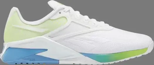 Кроссовки wmns nano x2 'white acid yellow' Reebok, белый
