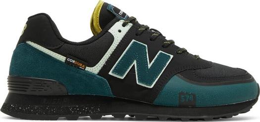 Кроссовки New Balance 574T 'Black Trek', зеленый
