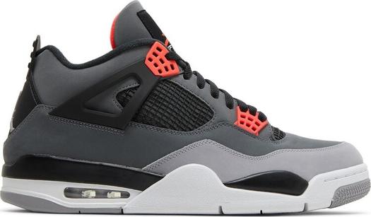 Кроссовки Air Jordan 4 Retro Infrared, серый