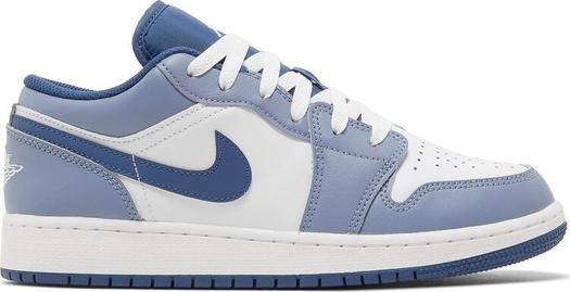 Кроссовки Air Jordan 1 Low GS Ashen Slate, белый