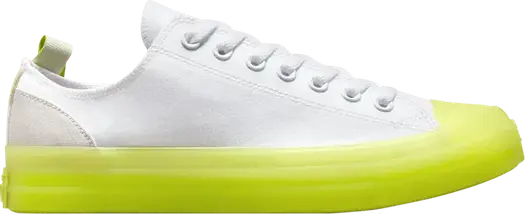 Кроссовки Converse Chuck Taylor All Star CX Low White Lime Twist, белый