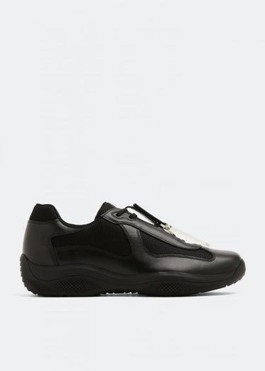 Кроссовки PRADA America's Cup sneakers, черный