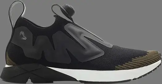 Лимитированные кроссовки pump supreme ultraknit Reebok, черный