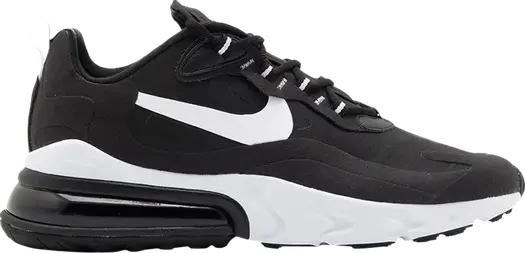 Кроссовки Nike Air Max 270 React 'Black White', черный