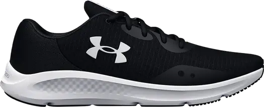 Кроссовки Under Armour Charged Pursuit 3 Tech Black White, черный
