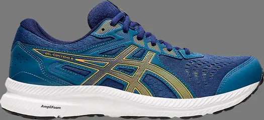 Кроссовки gel contend 8 'azure amber' Asics, синий