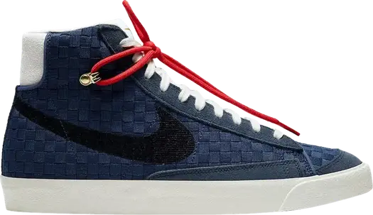 Кроссовки Nike Blazer Mid '77 Vintage 'Sashiko', синий