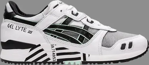 Кроссовки wmns gt lyte 3 og 'modern tokyo pack - white black' Asics, белый
