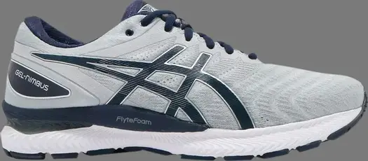 Кроссовки gel nimbus 22 wide 'piedmont grey' Asics, серый