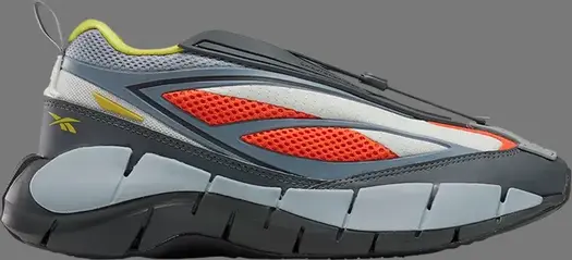 Кроссовки cottweiler x zig 3d storm hydro 'river rapids pack - meteor grey swag orange' Reebok, серый