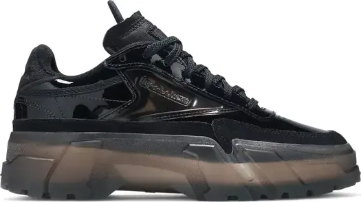 Кроссовки cardi b x wmns club c 'core black' Reebok, черный