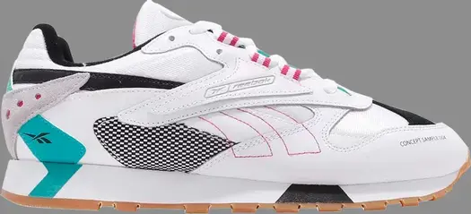 Кроссовки classic leather ati 90s 'white' Reebok, белый
