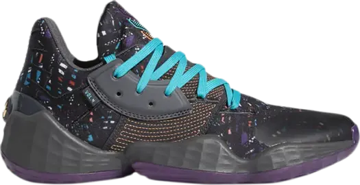 Кроссовки Adidas Harden Vol. 4 'Amber Tint', черный