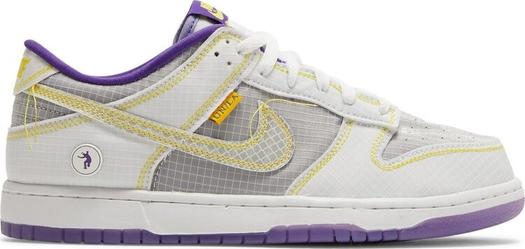 Кроссовки Nike Union LA x Dunk Low 'Passport Pack - Court Purple', белый