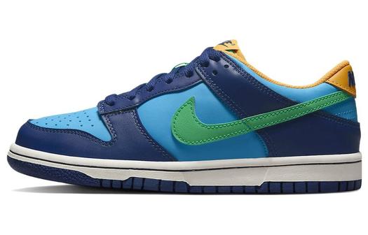 Кроссовки Nike Dunk Low, голубой/темно-синий