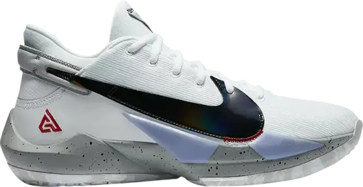 Кроссовки Nike Zoom Freak 2 EP 'White Cement', белый