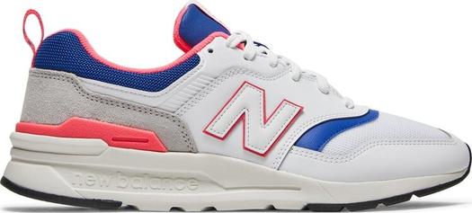 Кроссовки New Balance Wmns 997 'White Blue Pink', белый