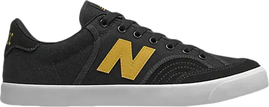 Кроссовки New Balance Numeric 212 'Black Yellow', черный