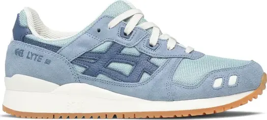 Кроссовки gel lyte 3 og 'monozukuri pack - smoke blue' Asics, синий