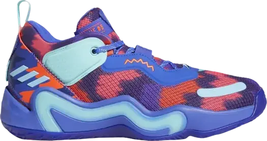 Кроссовки Adidas D.O.N. Issue #3 'Playground Hoops PVG', синий