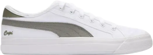 Кроссовки Puma Capri White Burnt Olive, белый