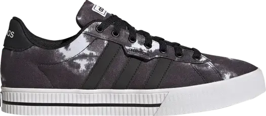 Кроссовки Adidas Daily 3.0 'Black Acid Wash', черный