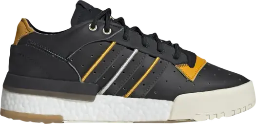 Кроссовки Adidas Rivalry RM Low 'Core Black Carbon', черный